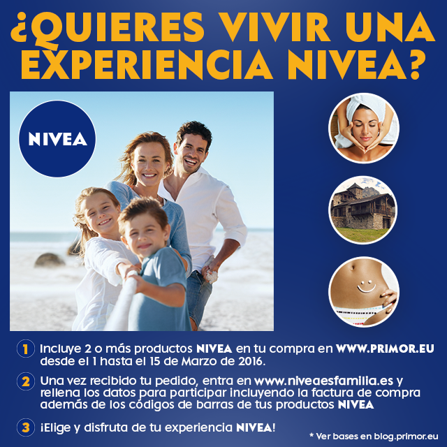 Promoción Nivea en Primor