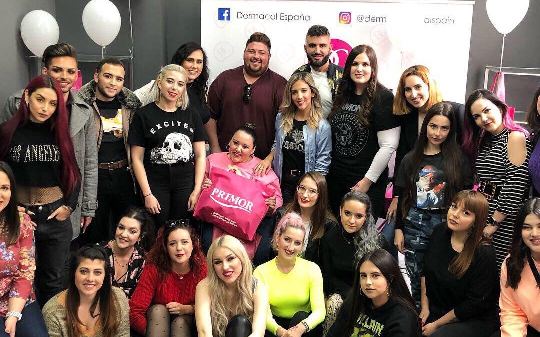 Masterclass Gotymakeup3 con Dermacol en Primor Sevilla