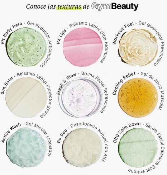 Gym Beauty, el aliado de la cosmética deportiva
