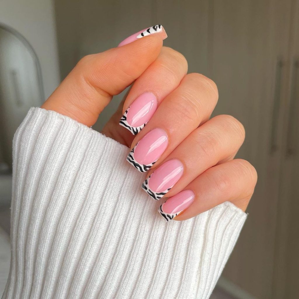 Estas son las mejores ideas de uñas cebra