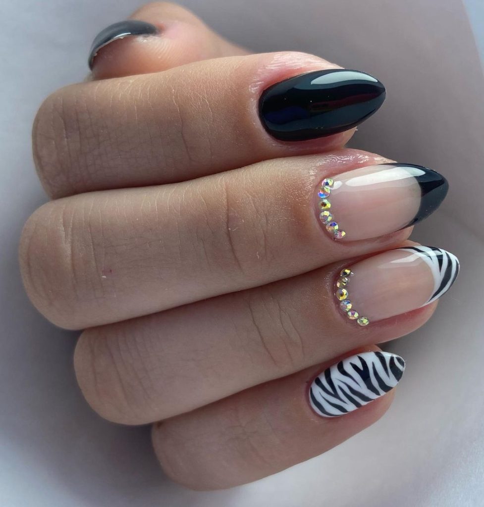 Estas son las mejores ideas de uñas cebra