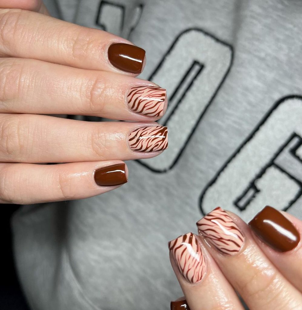 Estas son las mejores ideas de uñas cebra