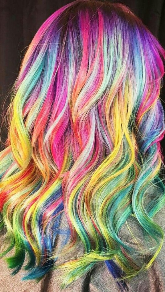 Las mejores ideas de colores fantasía para el pelo