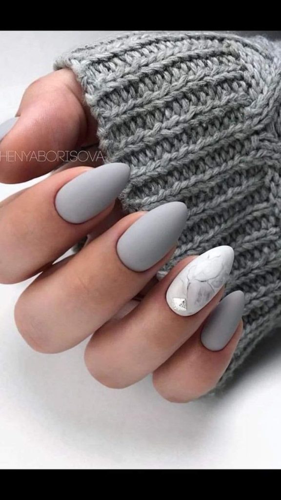 Estas ideas sencillas de uñas mate son las favoritas