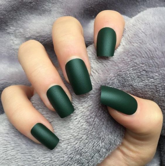 Estas ideas sencillas de uñas mate son las favoritas