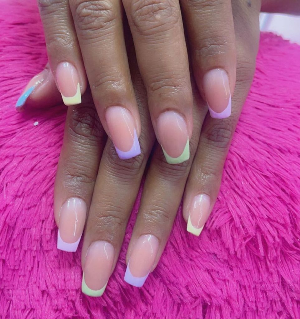 Estas son las mejores ideas de uñas color pastel.