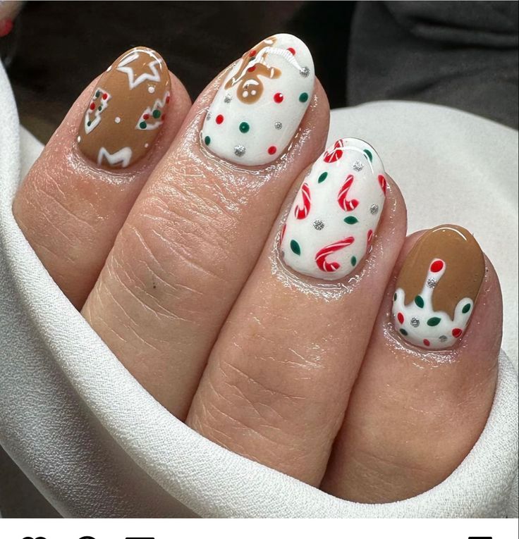 Las mejores ideas de uñas de Navidad