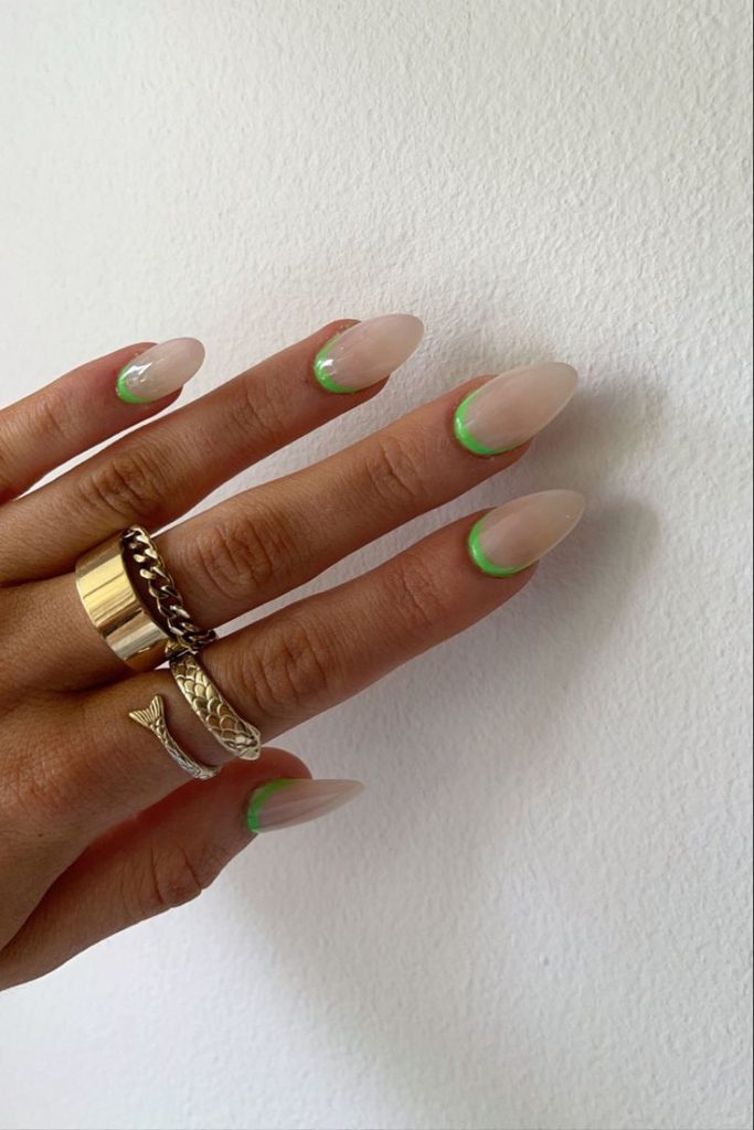 Estas ideas de manicura francesa de colores enamoran a todas
