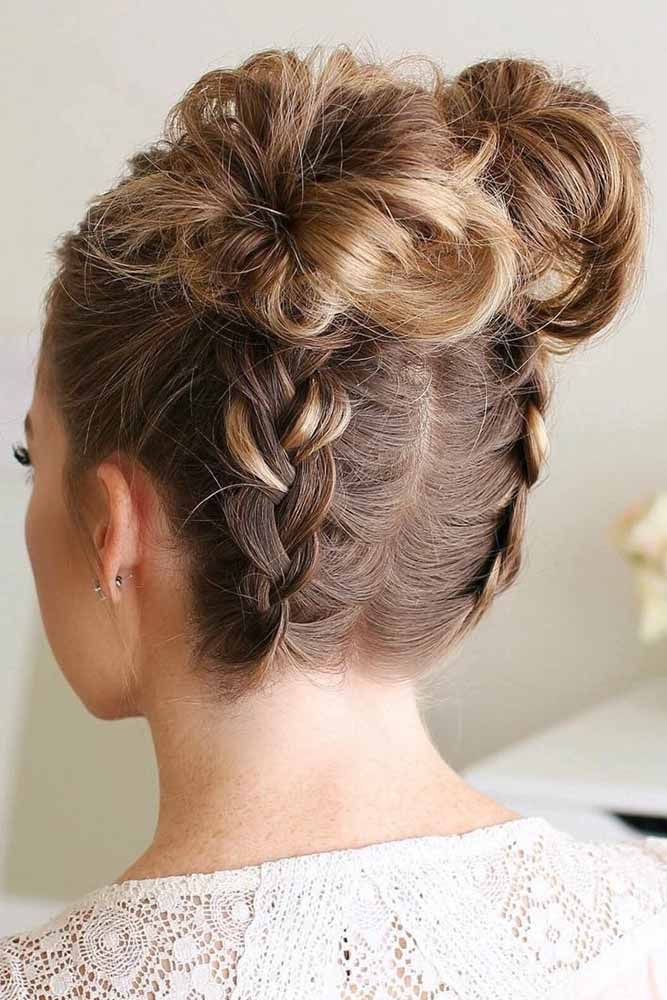 Los top knot son los peinados favoritos de las chicas más elegantes