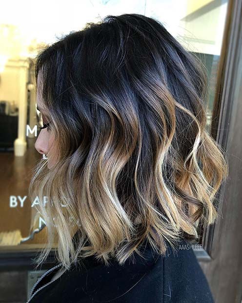 Las mechas californianas en pelo corto son todo un acierto.
