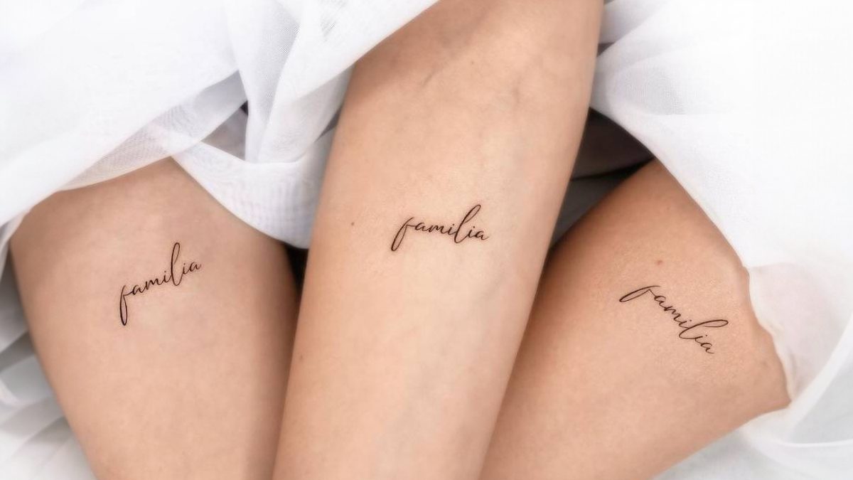 ¿Quieres hacerte un tatuaje familiar? Todas las ideas para inspirarte que te encantarán