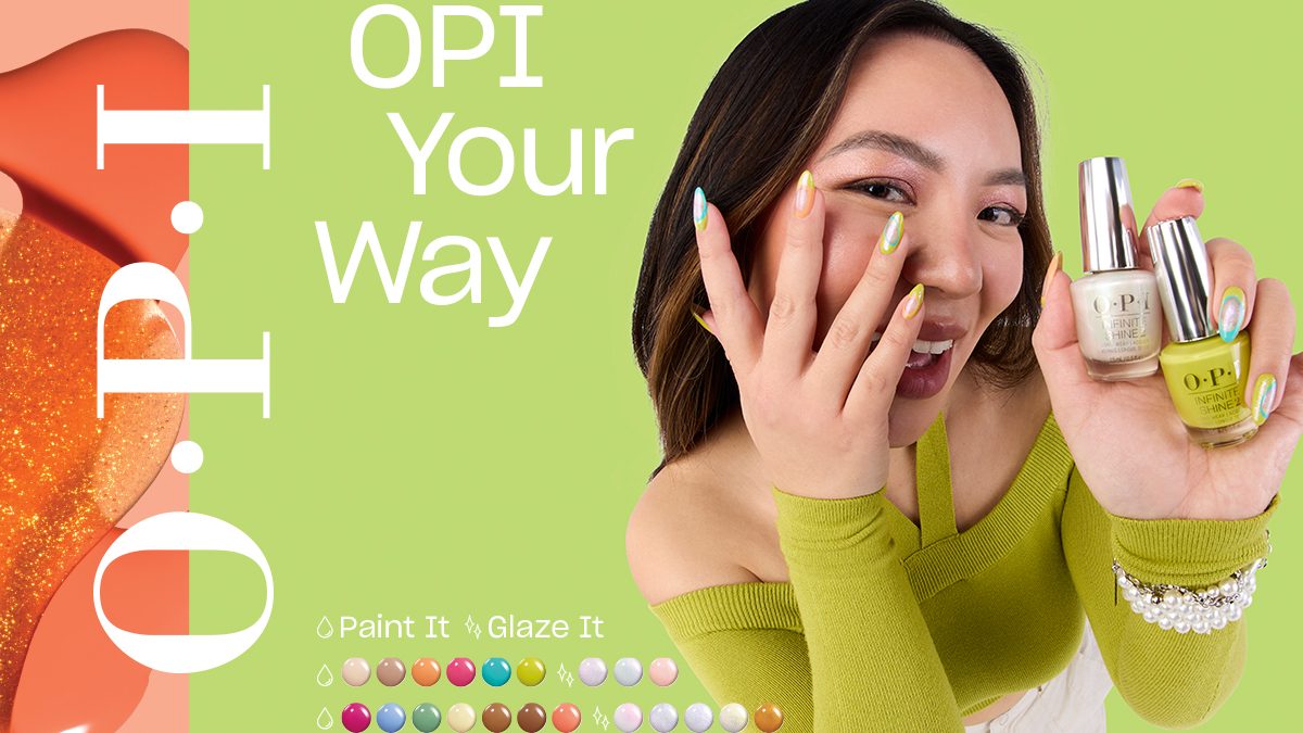 Conoce la colección #OPIYourWay: Paint It and Glaze It (Si quieres algo brillante, hazlo a tu manera)