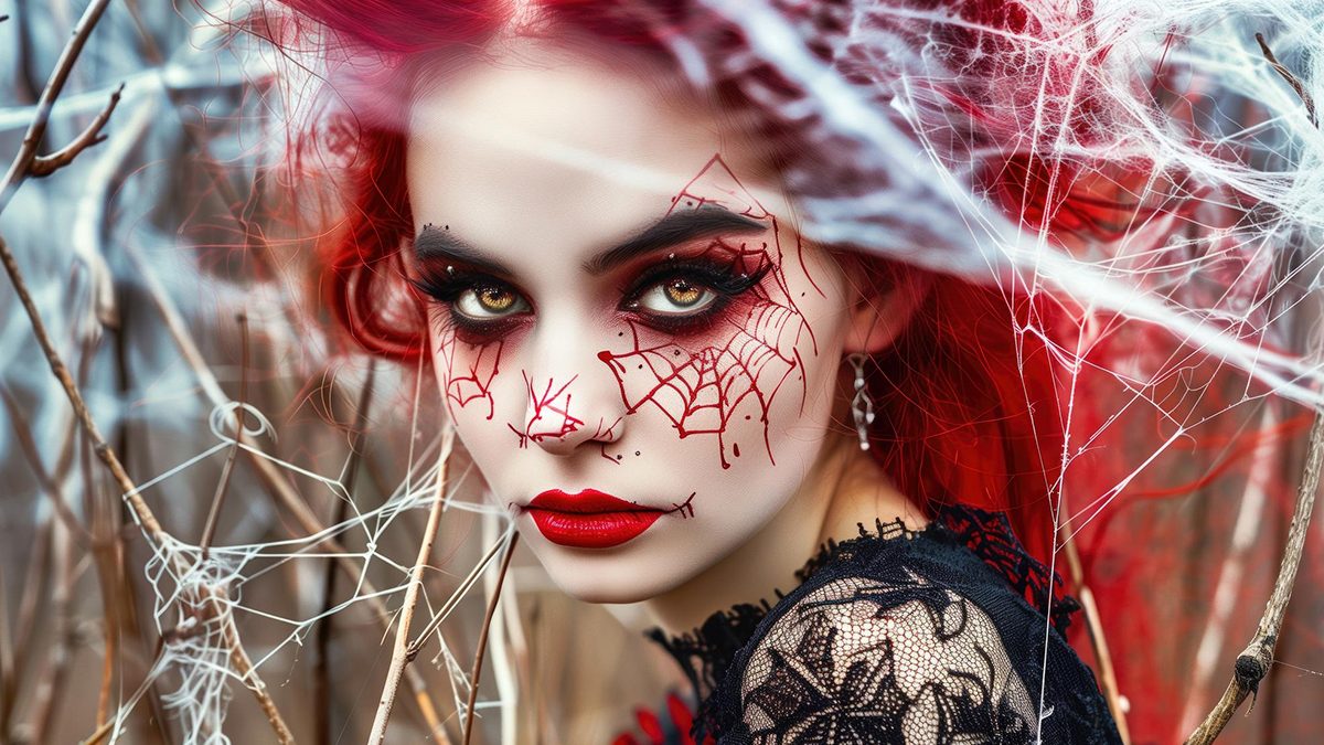 Halloween y sus icónicas arañas: cómo añadirlas a tu maquillaje en este 2026