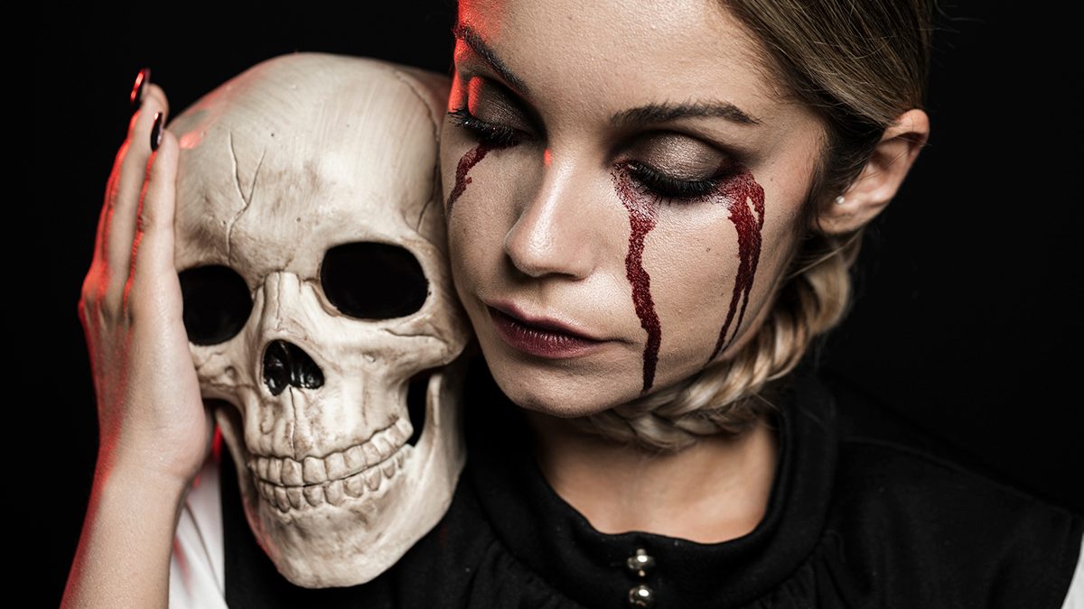 Ideas de maquillaje si vas a ir de la muerte en Halloween 2026