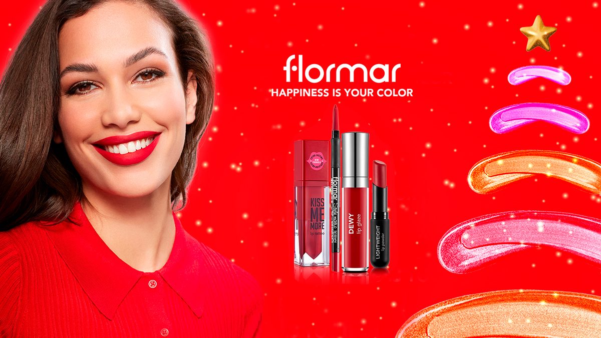 ¡Luce unos labios irresistibles esta Navidad con Flormar!