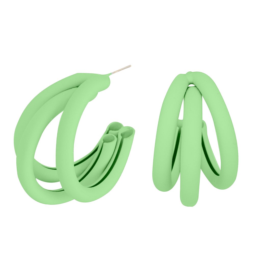 pendientes triples